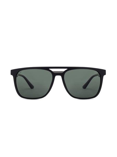 vincent chase by lenskart vc s12644 green polarized square sunglasses