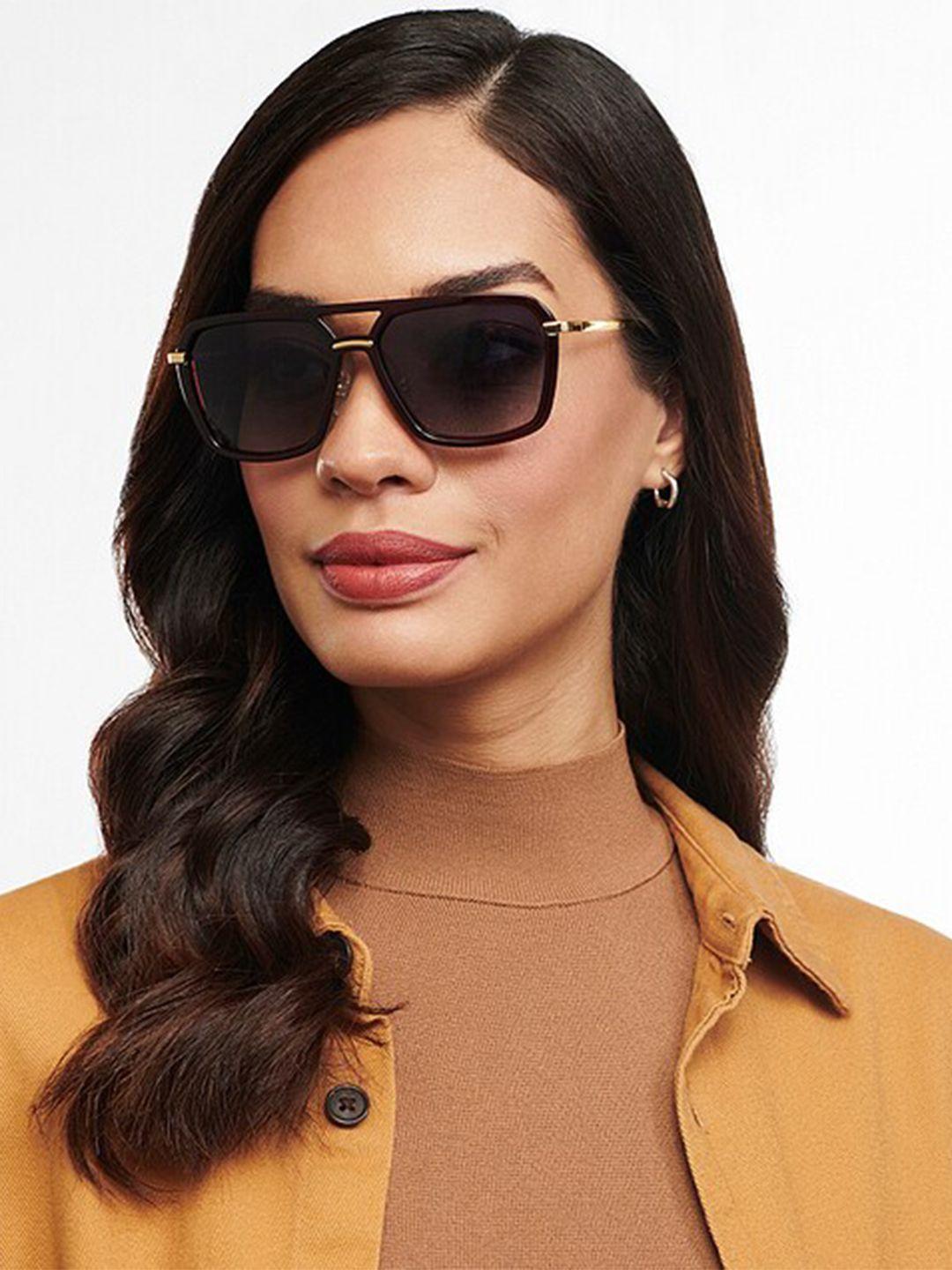 vincent chase grey lens oversized sunglasses with polarised and uv protected lens 200489