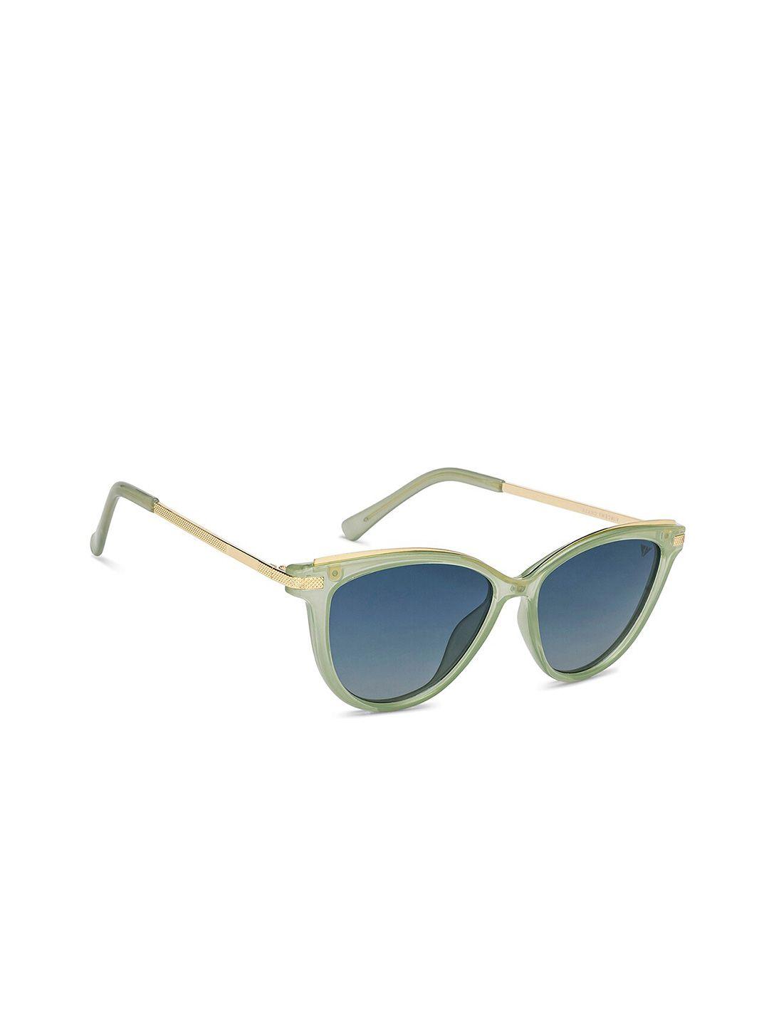 vincent chase oval cateye sunglasses with polarised & uv protected lens