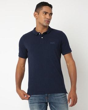 vint destroy relaxed fit polo t-shirt