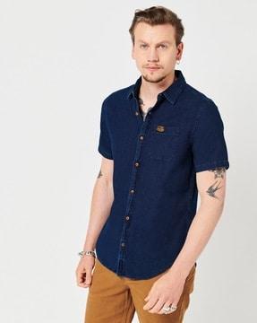 vintage lloom shirt with patch pocket