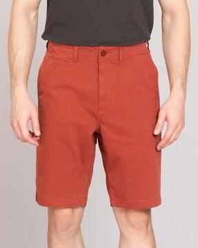 vintage officer chino slim fit city shorts