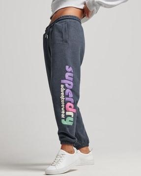 vintage 90s terrain logo print joggers