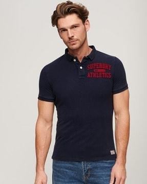 vintage athletic polo t-shirt