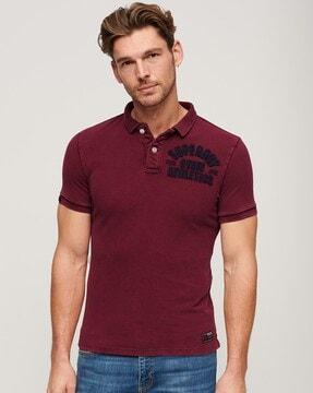 vintage athletic polo t-shirt