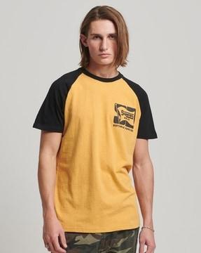 vintage brand print crew-neck t-shirt