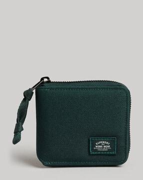 vintage classic zip-around wallet