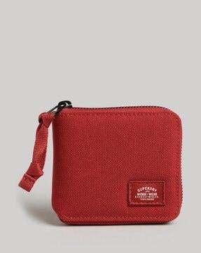 vintage classic zip-around wallet