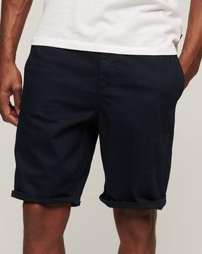 vintage officer chino shorts