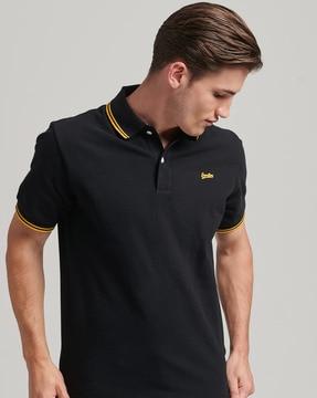 vintage polo t-shirt with tipping