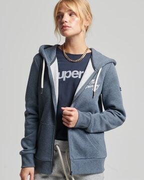 vintage pride in craft zip-front hoodie