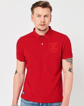 vintage superstate relaxed fit polo t-shirt