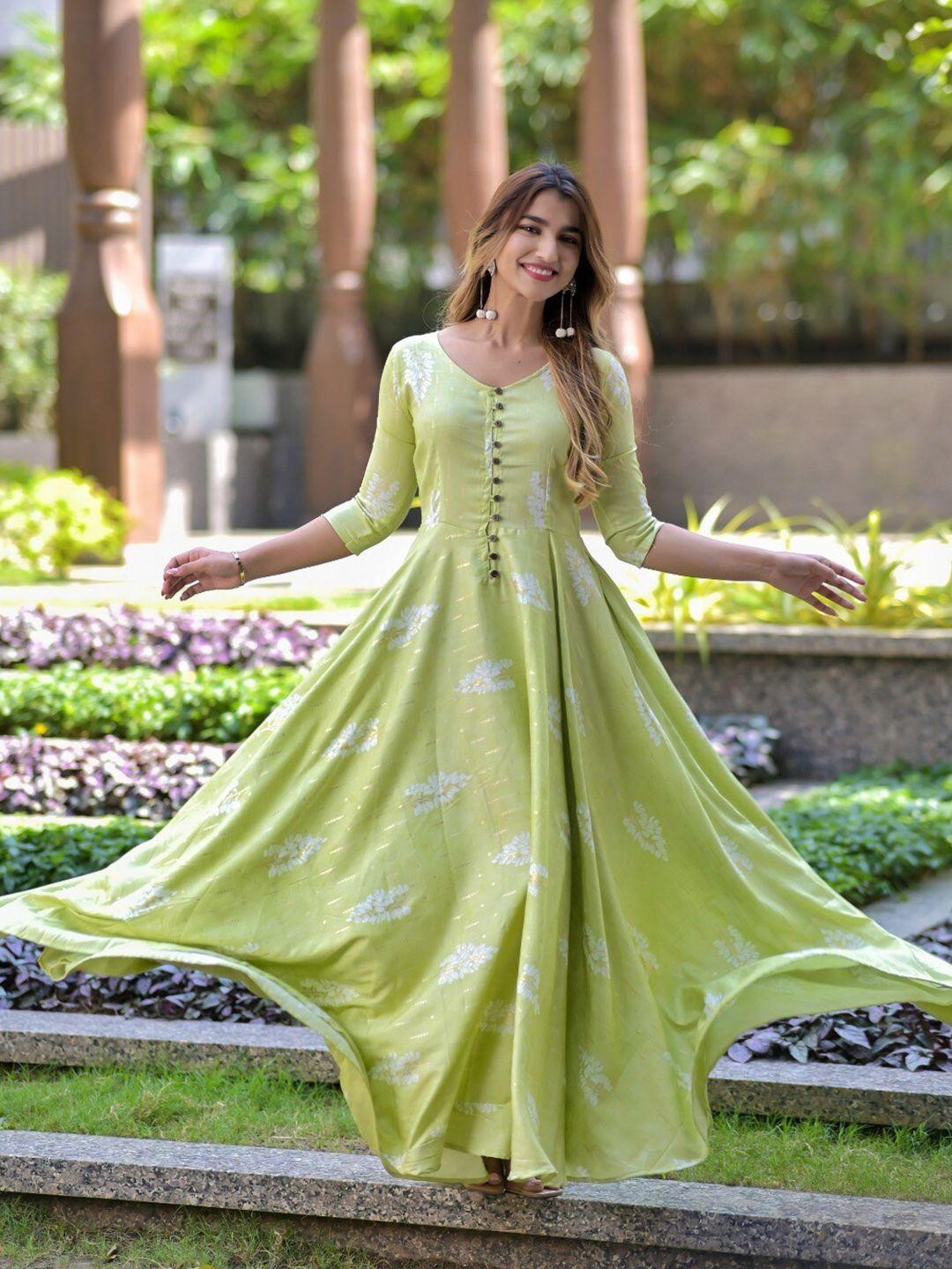 vinya green liva dress