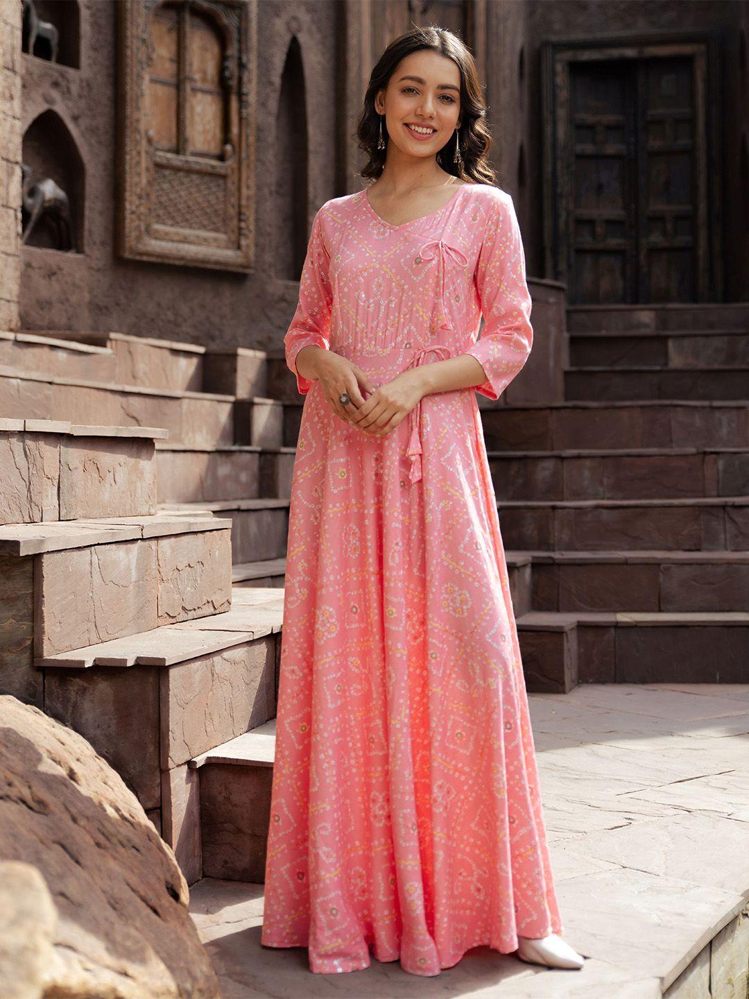 vinya pink dress