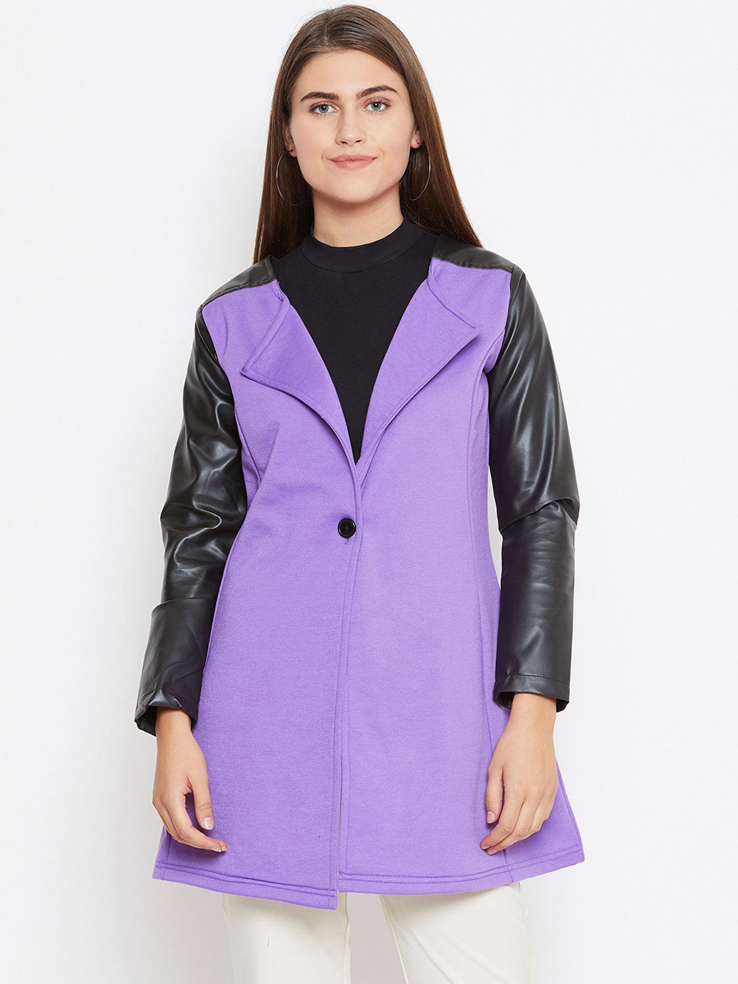 violet solid coat