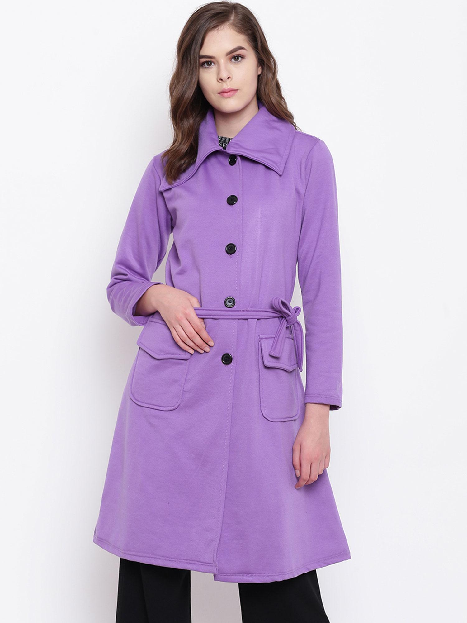 violet solid coat