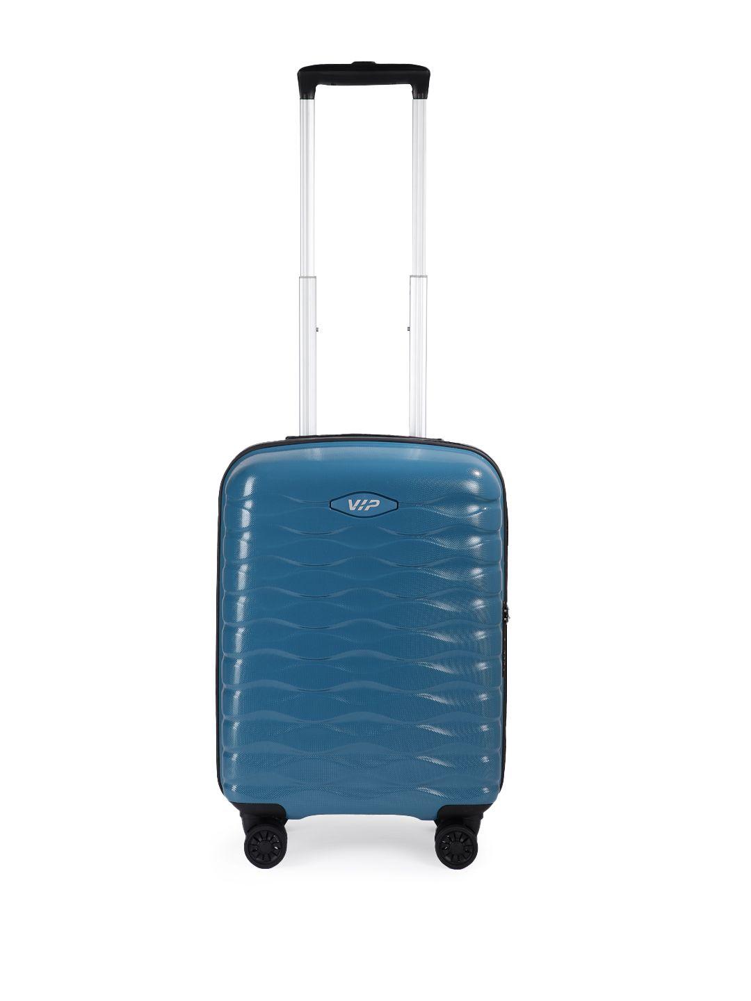 vip blue foxtrot cabin trolley suitcase