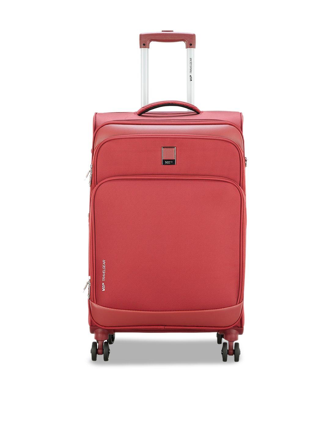 vip soft sided medium trolley suitcase