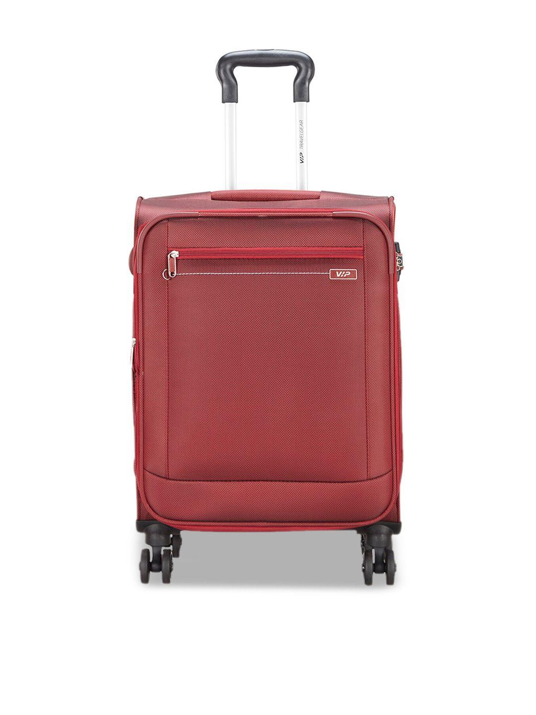 vip textured cabin trolley bag