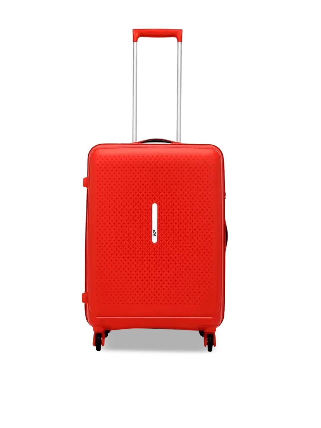 vip water resistant hard-sided medium trolley suitcase