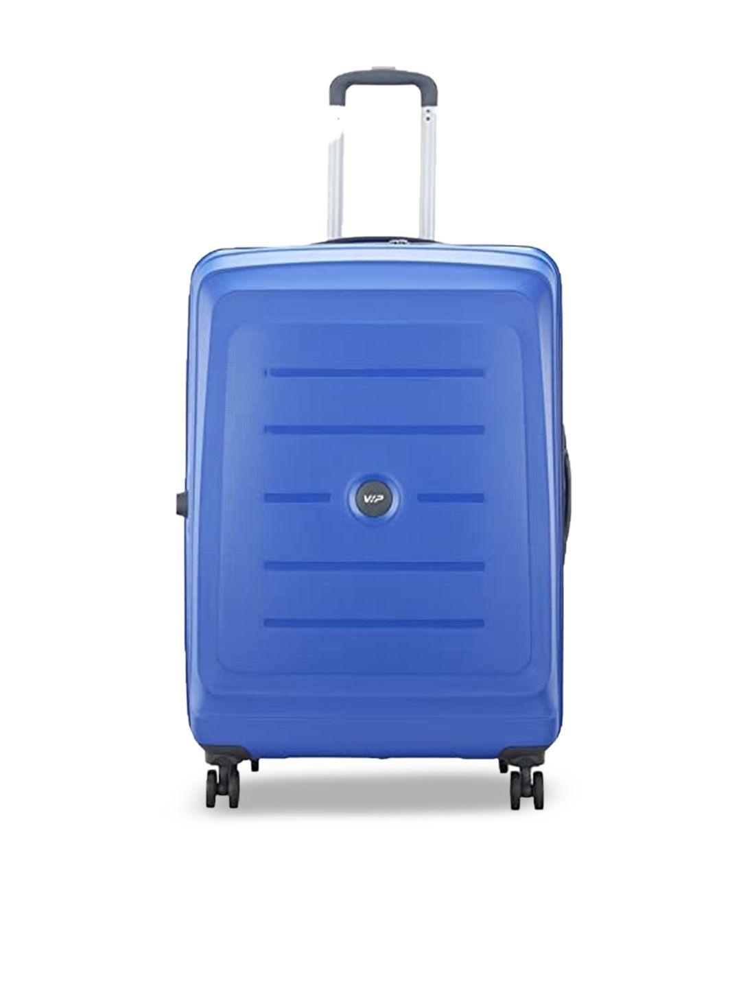 vip water resistant hard-sided medium trolley suitcase