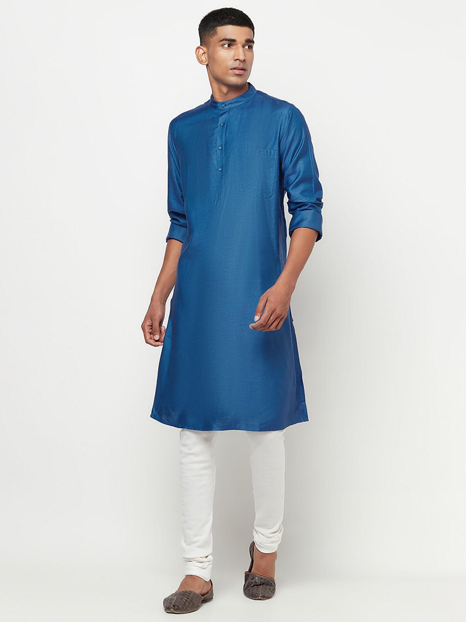 viscose tussar long kurta