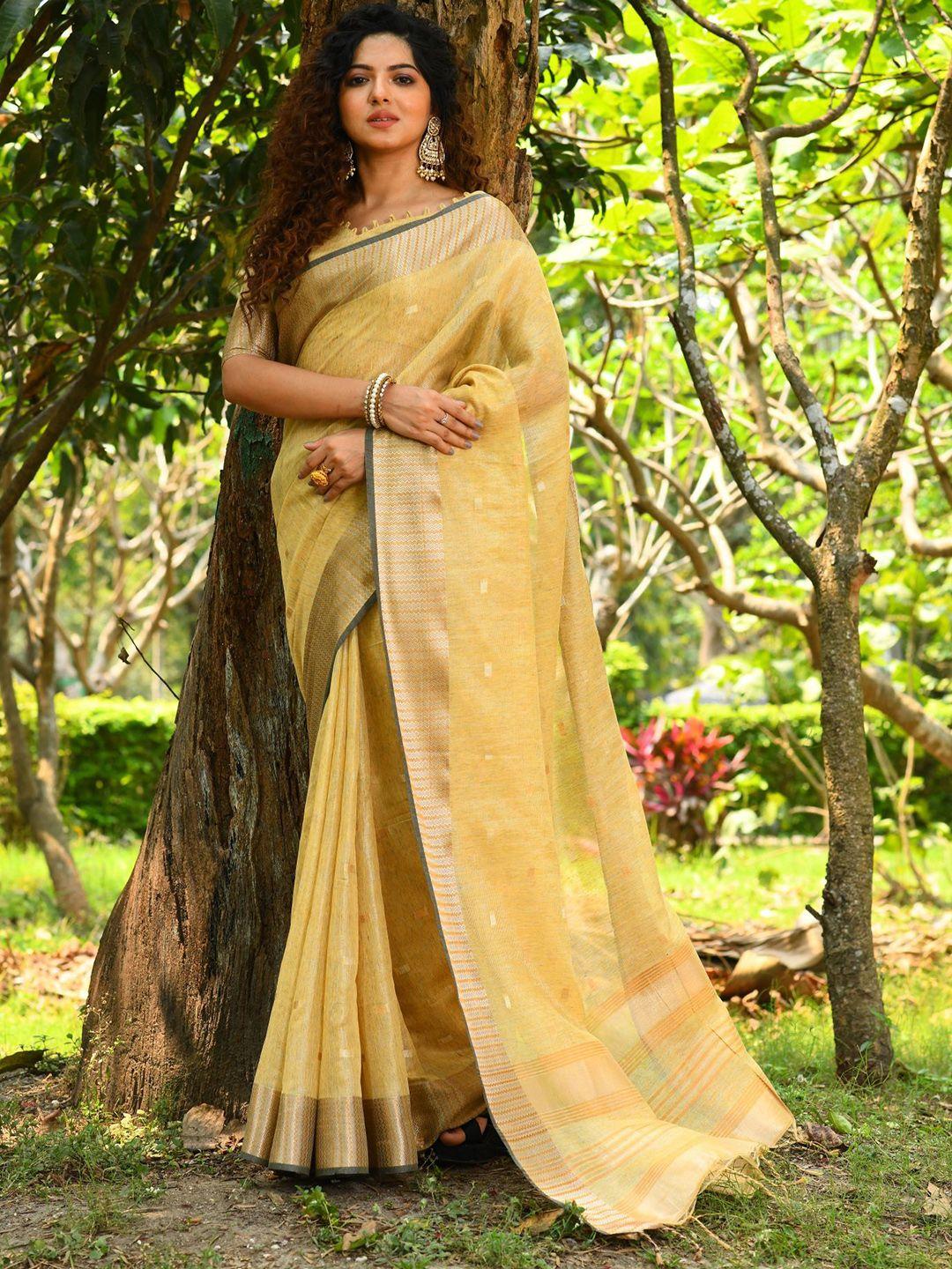 vishnu weaves ethnic motifs woven design zari saree