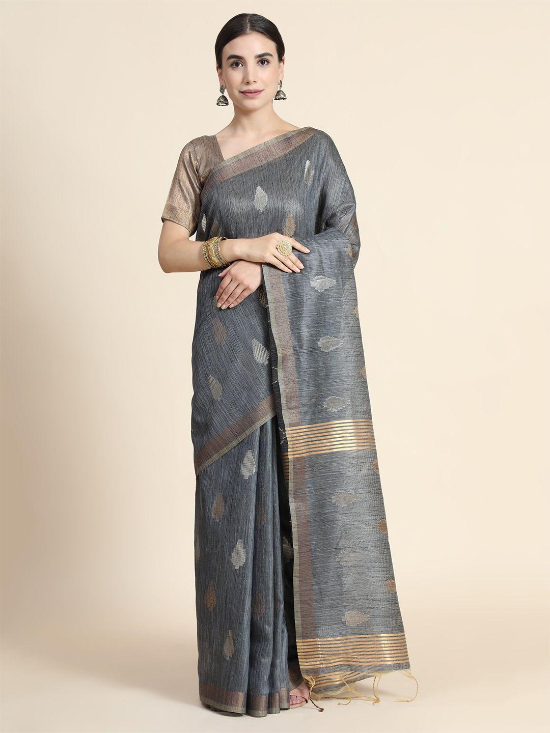 vishnu weaves ethnic woven design zari pure cotton saree