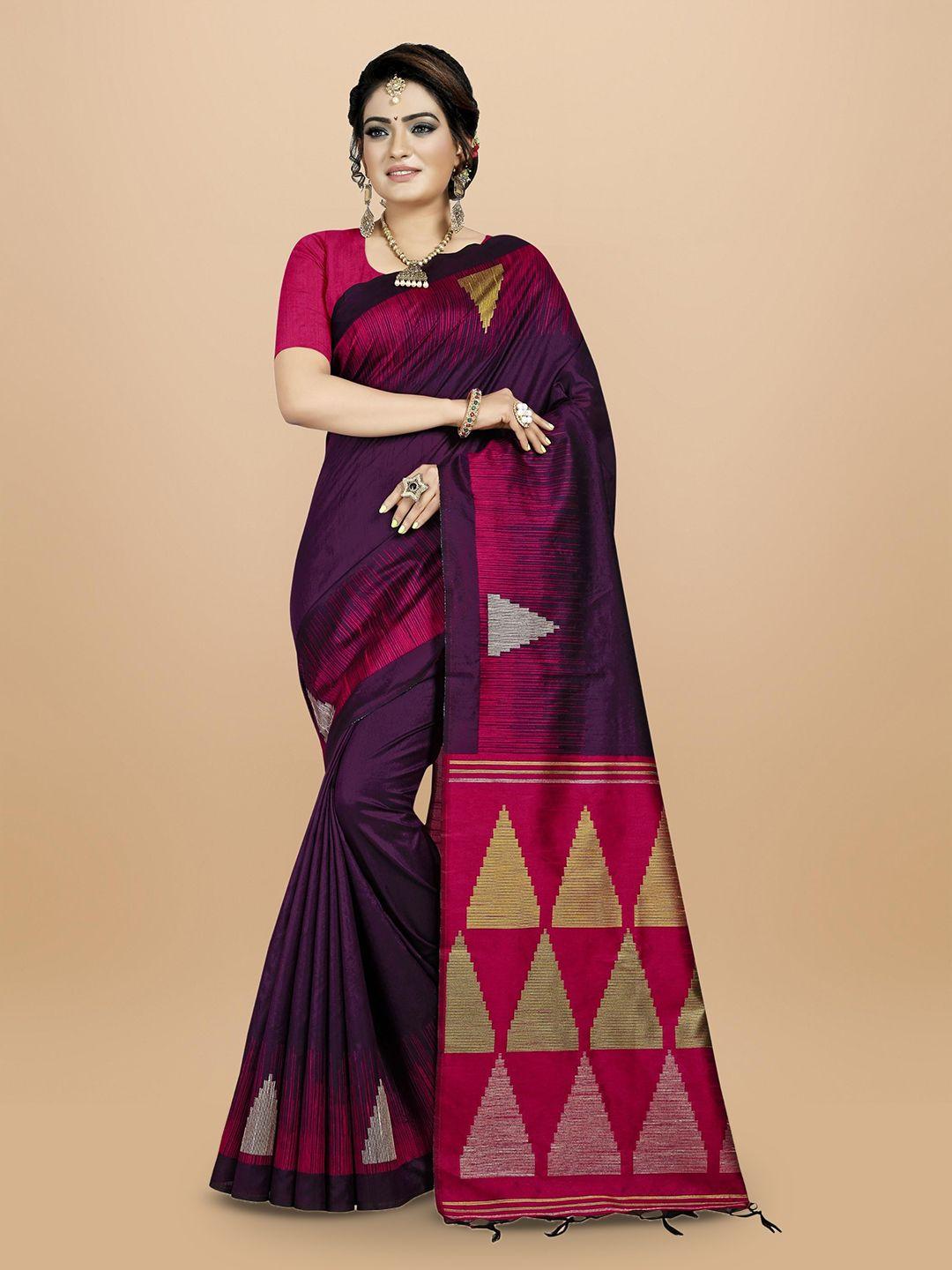 vishnu weaves woven design zari saree