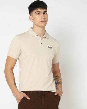 visibility blended regular fit polo t-shirt