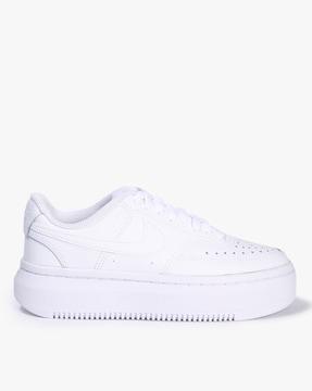 vision alta lace-up sneakers with perforations