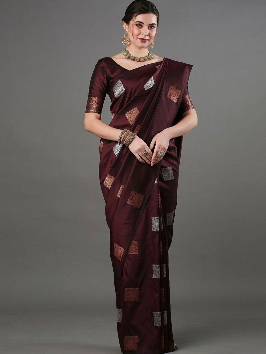 visit wear ethnic motifs woven design art silk banarasi saree