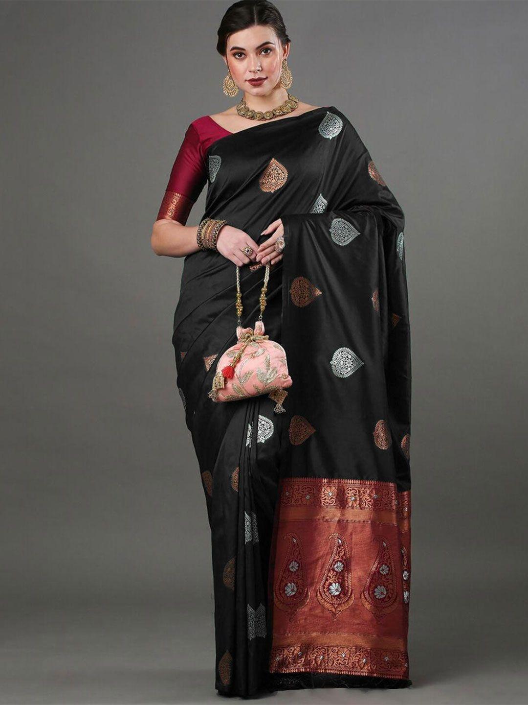 visit wear ethnic motifs woven design art silk banarasi saree