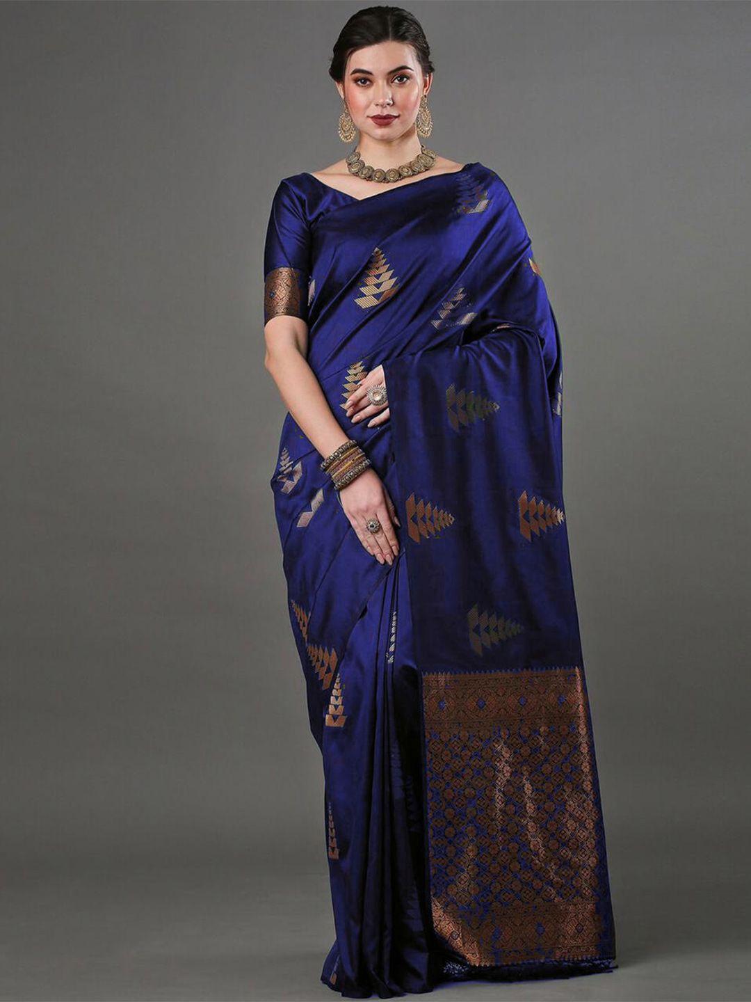 visit wear ethnic motifs woven design kanjeevaram saree