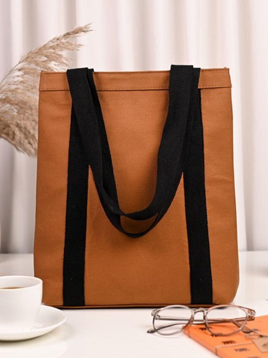 visual echoes oversized shopper tote bag