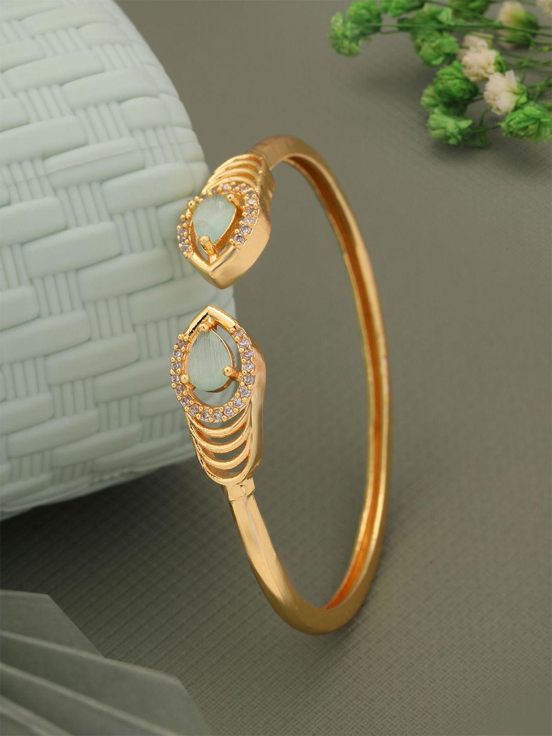 vita bella women gold-plated cuff bracelet