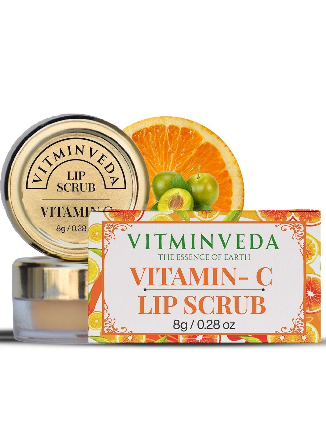 vitminveda vitamin c lip scrub for dry lips - 8 g