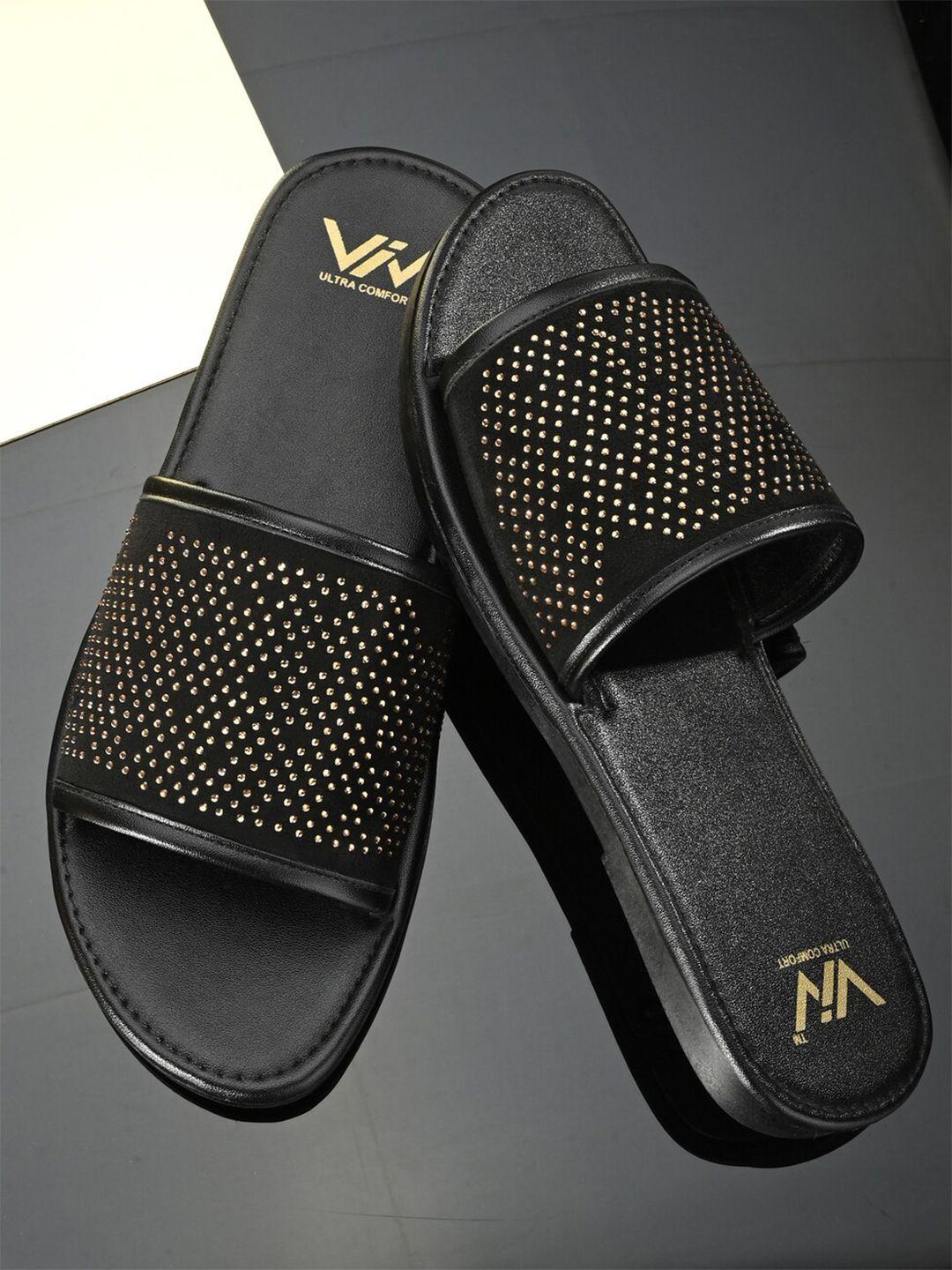 viv men embellished sliders