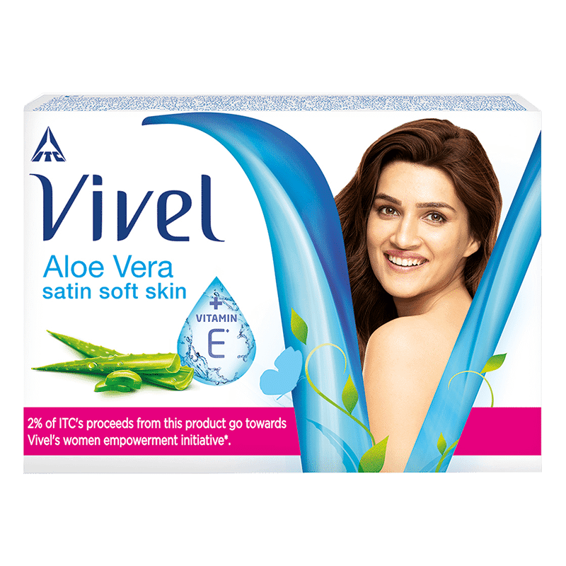 vivel aloe vera bathing bar (pack of 4)