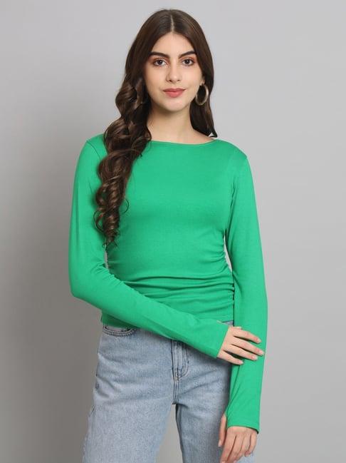 vividartsy green top