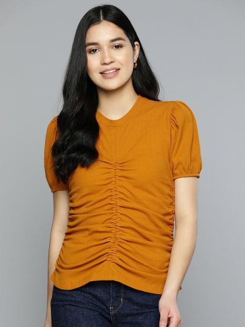 vividartsy mustard top