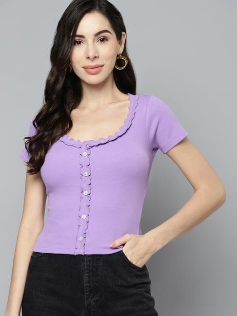 vividartsy purple top