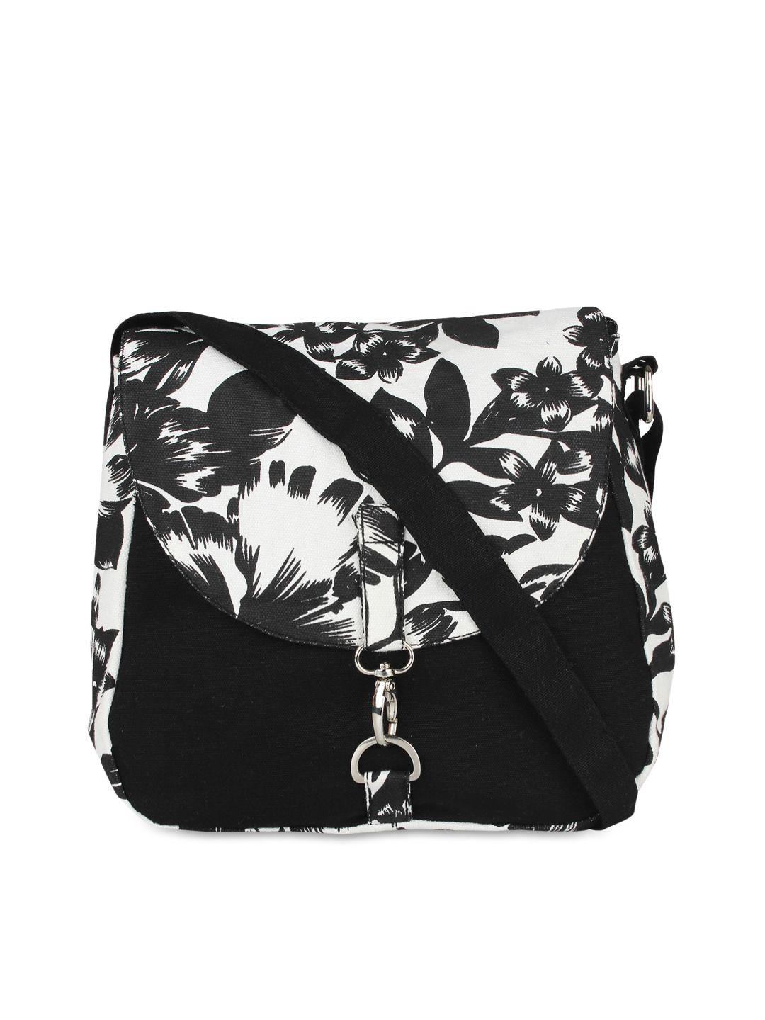 vivinkaa black printed sling bag