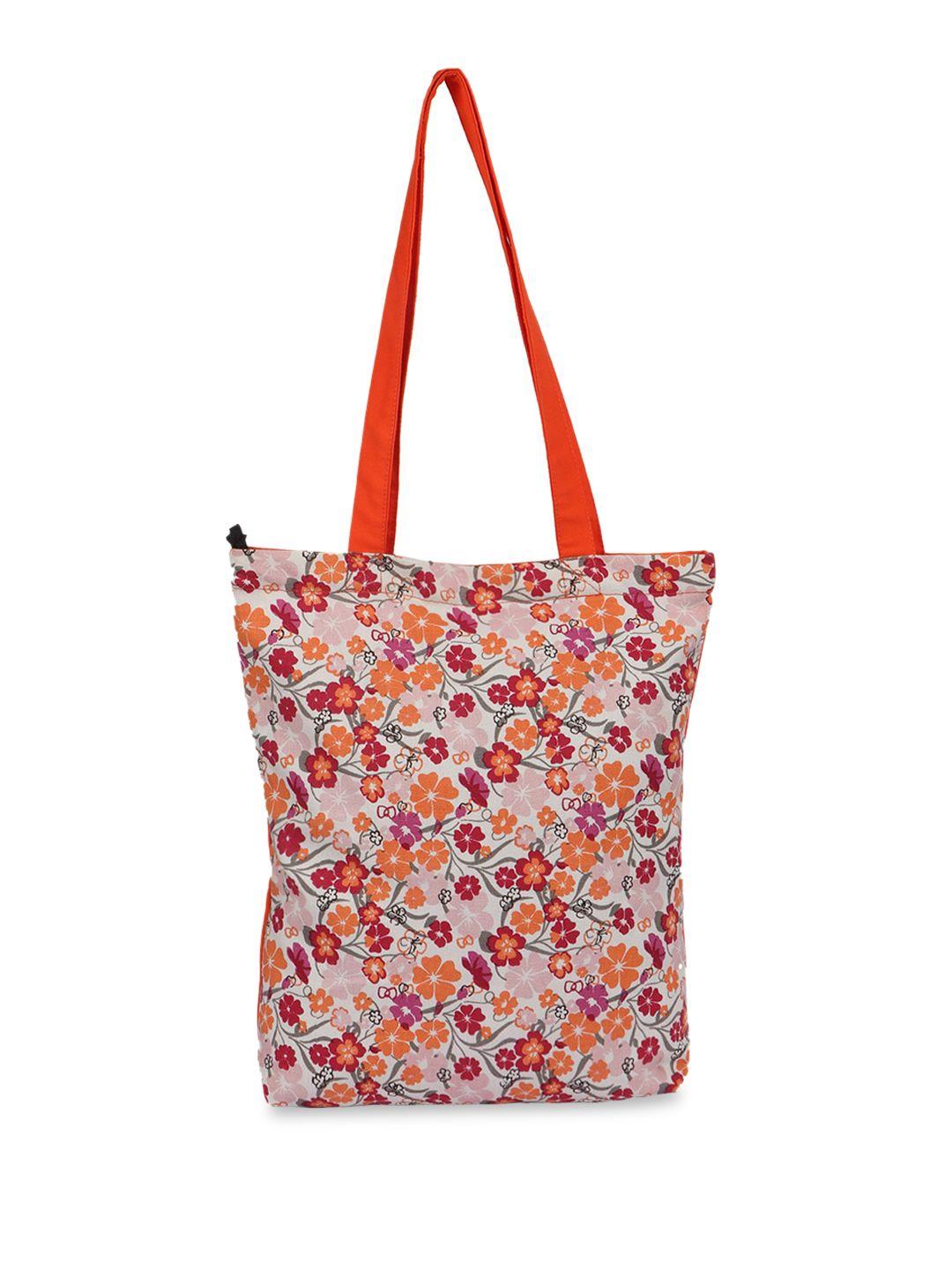 vivinkaa floral printed shopper tote bag