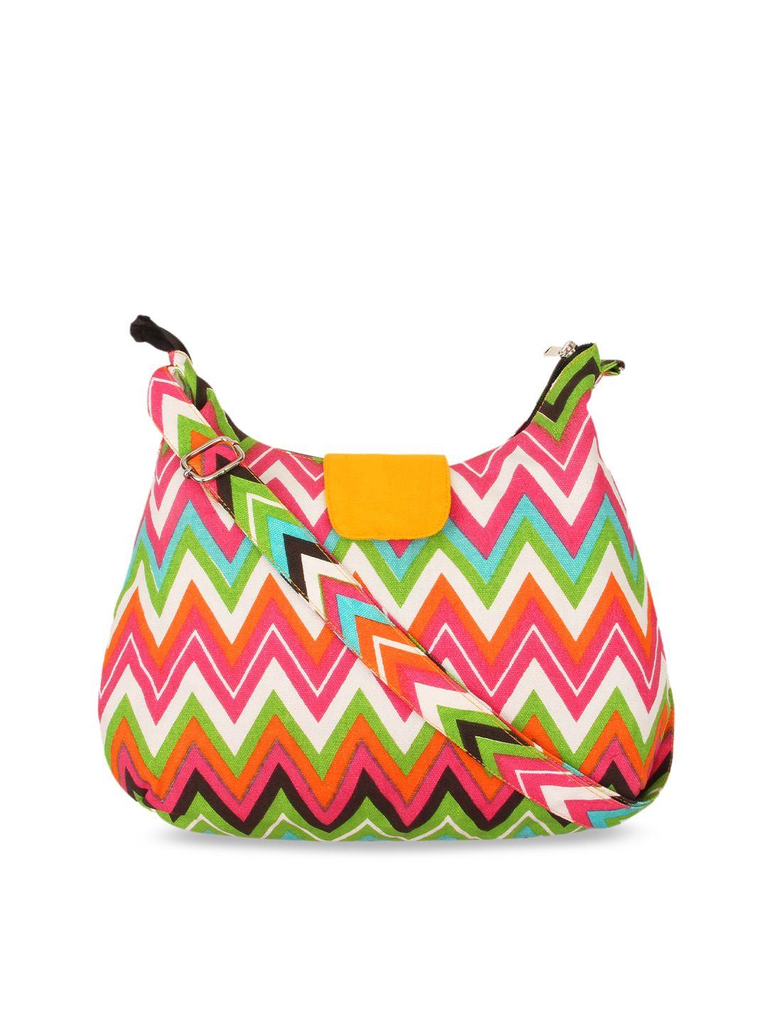 vivinkaa multicoloured printed sling bag