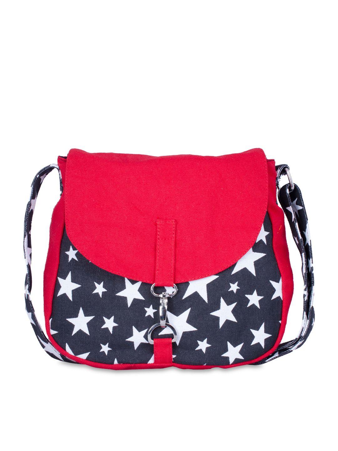 vivinkaa red printed sling bag