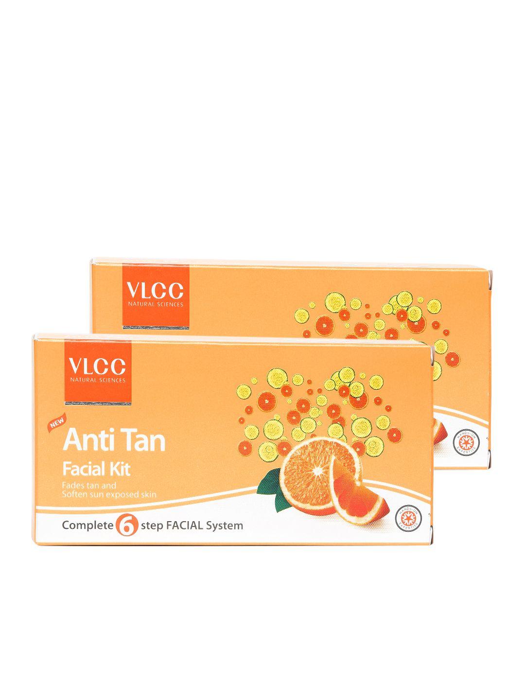 vlcc set of 2 anti-tan single facial kit
