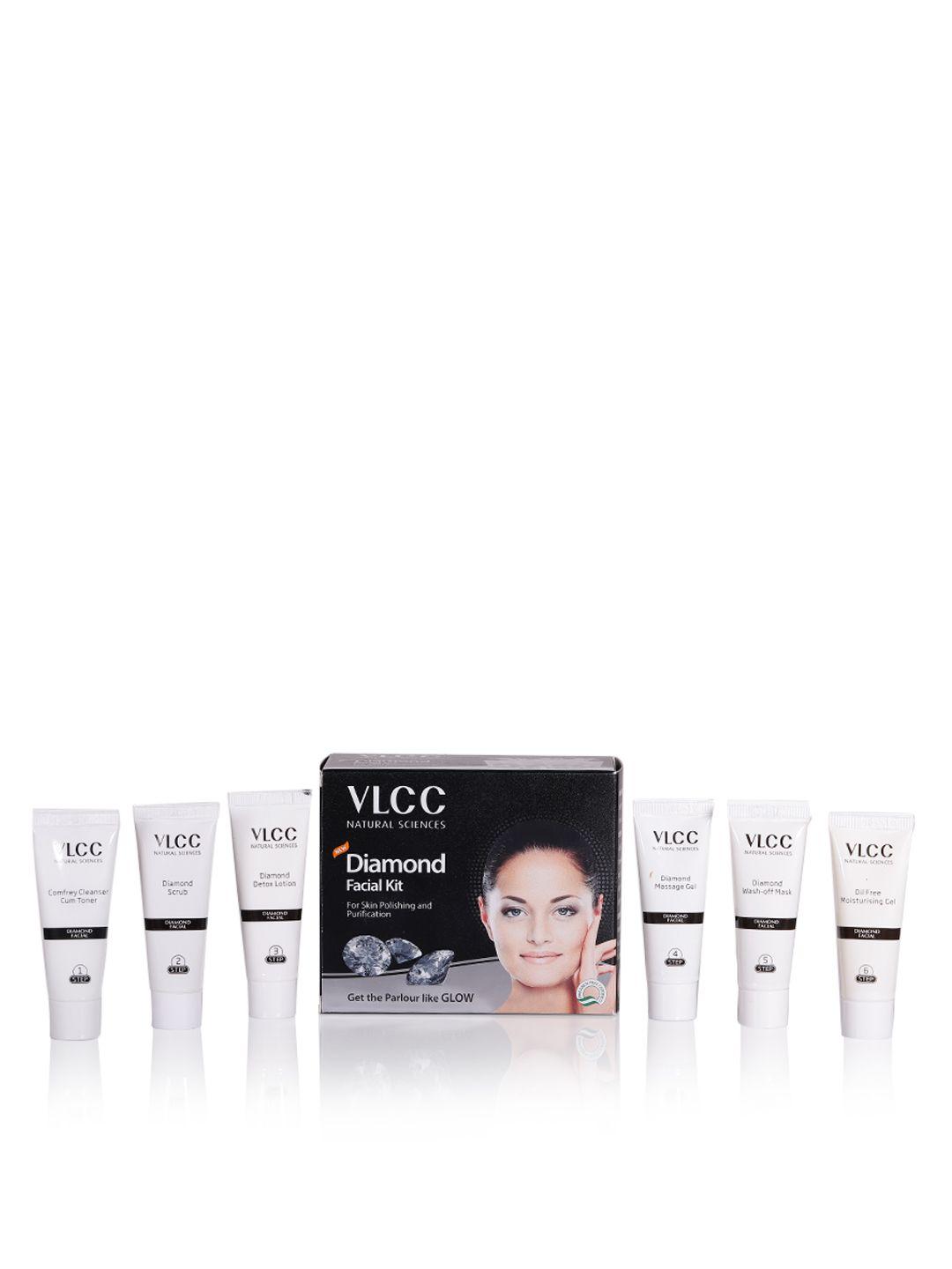 vlcc unisex diamond polishing single facial kit
