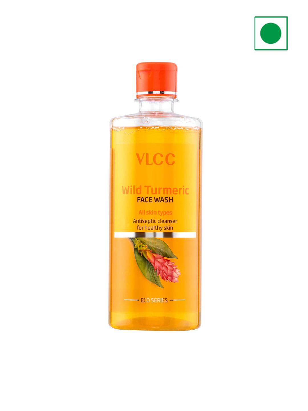 vlcc wild turmeric face wash with honey - 500ml