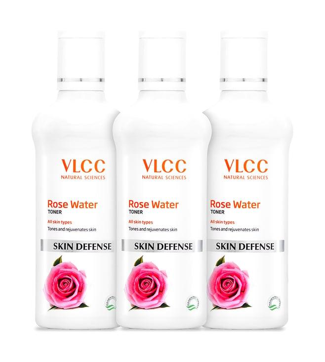 vlcc rose water toner - pack of 3